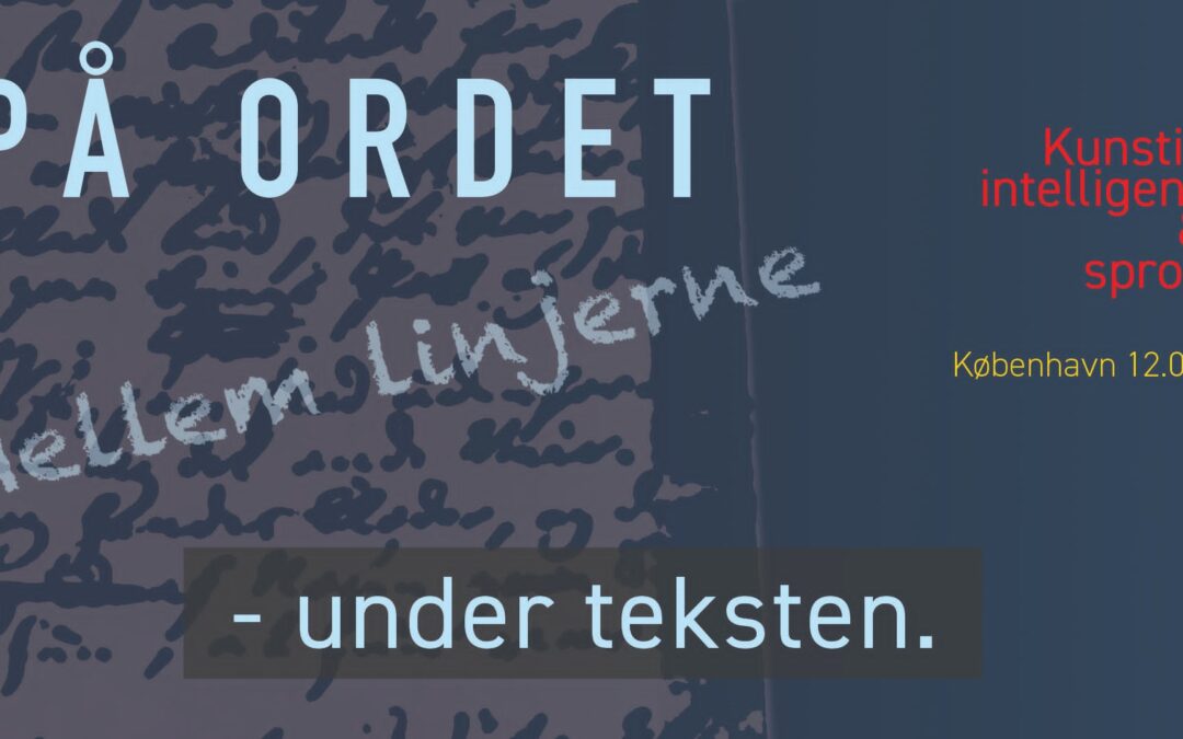 LANGUAGE & AI – konferens i Köpenhamn
